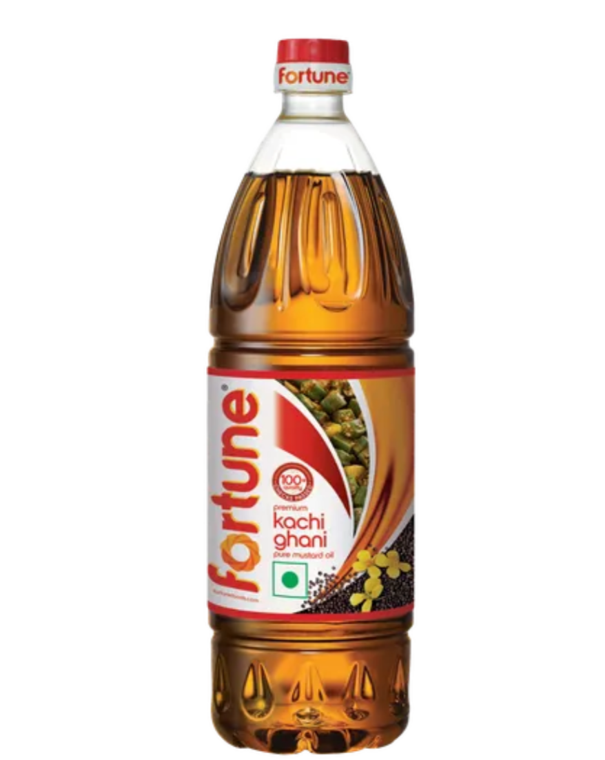 Fourtune Kachi Ghani Pure Mastard Oil (910g)